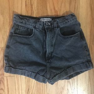 New American Apparel High-Waist Shorts